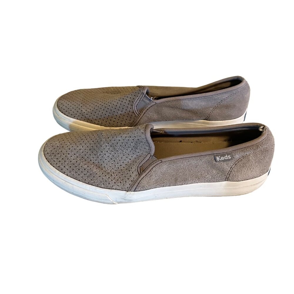 Keds gray dream foam suede sneaker size 8 M - Picture 7 of 7